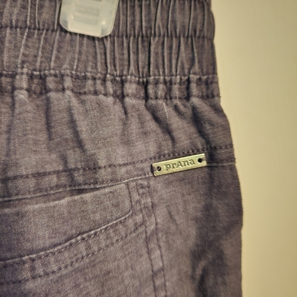 Prana Black Gray Drawstring Pants Size S - Picture 4 of 9